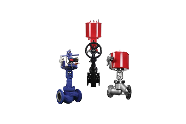 Straight stroke pneumatic actuator G-VH series